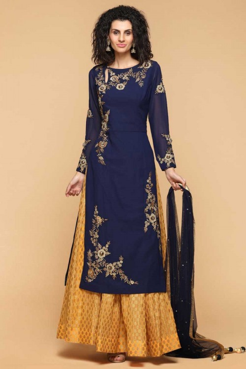 long choli dress