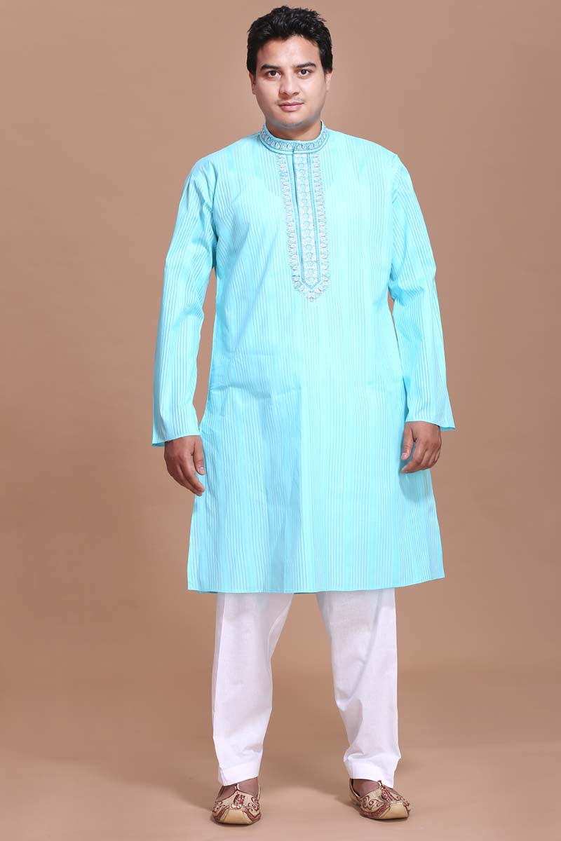 Firozi color kurta pajama Clearance