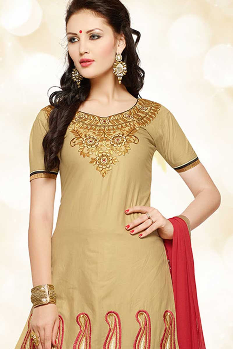 new cotton churidar models