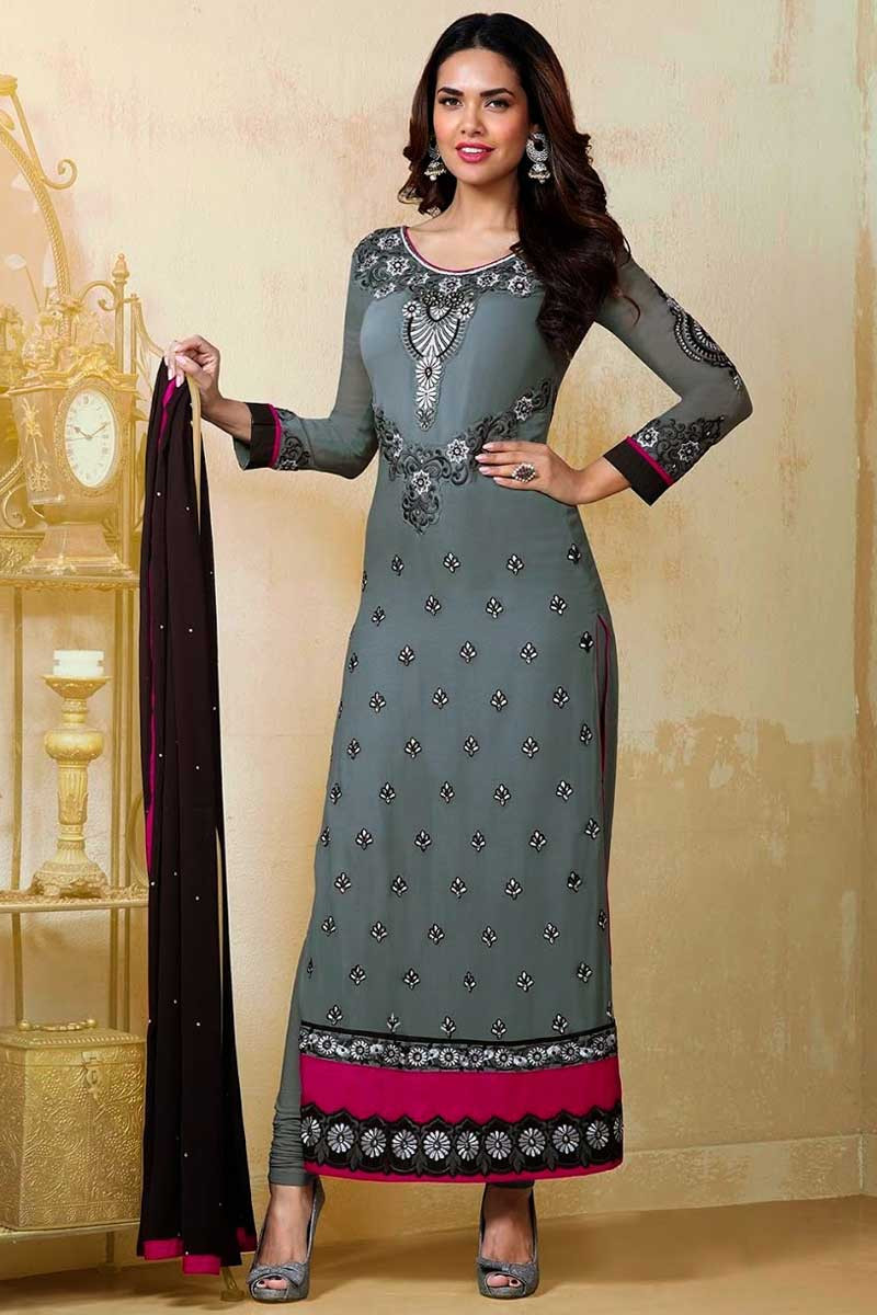 black full sleeve churidar