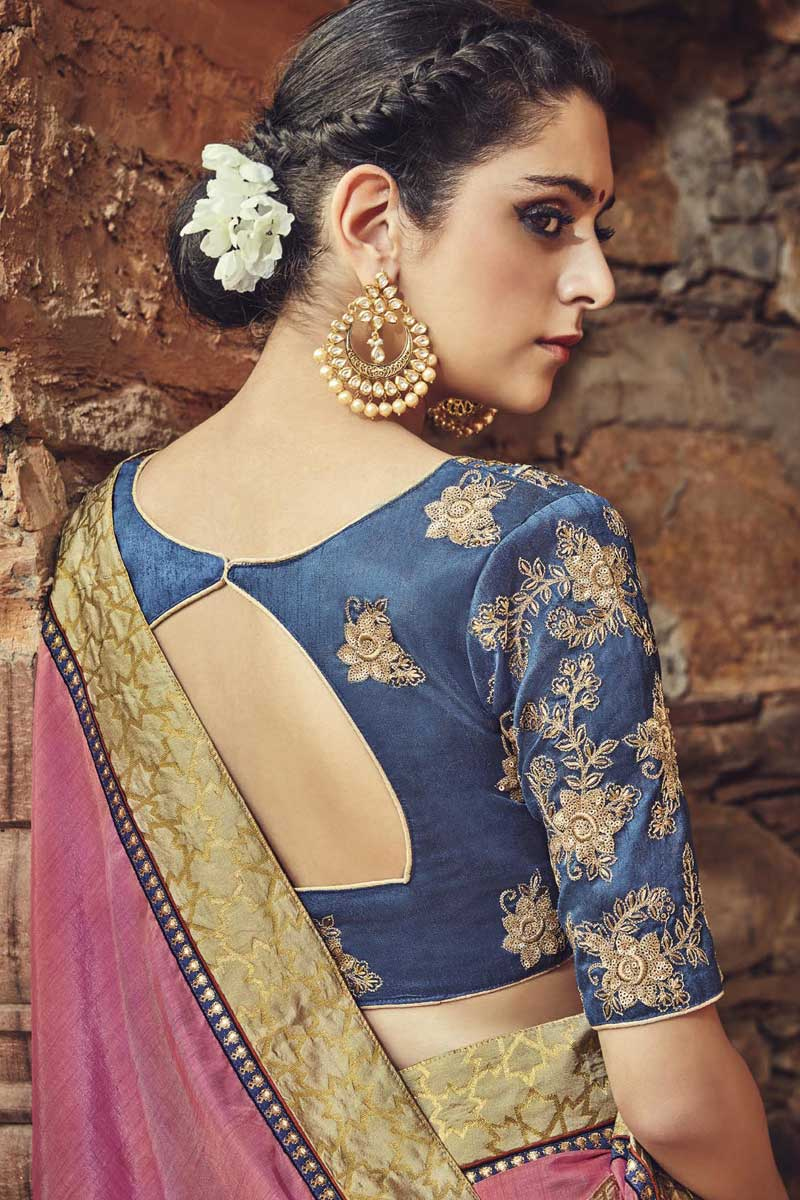 Silk boat neck blouse Clearance