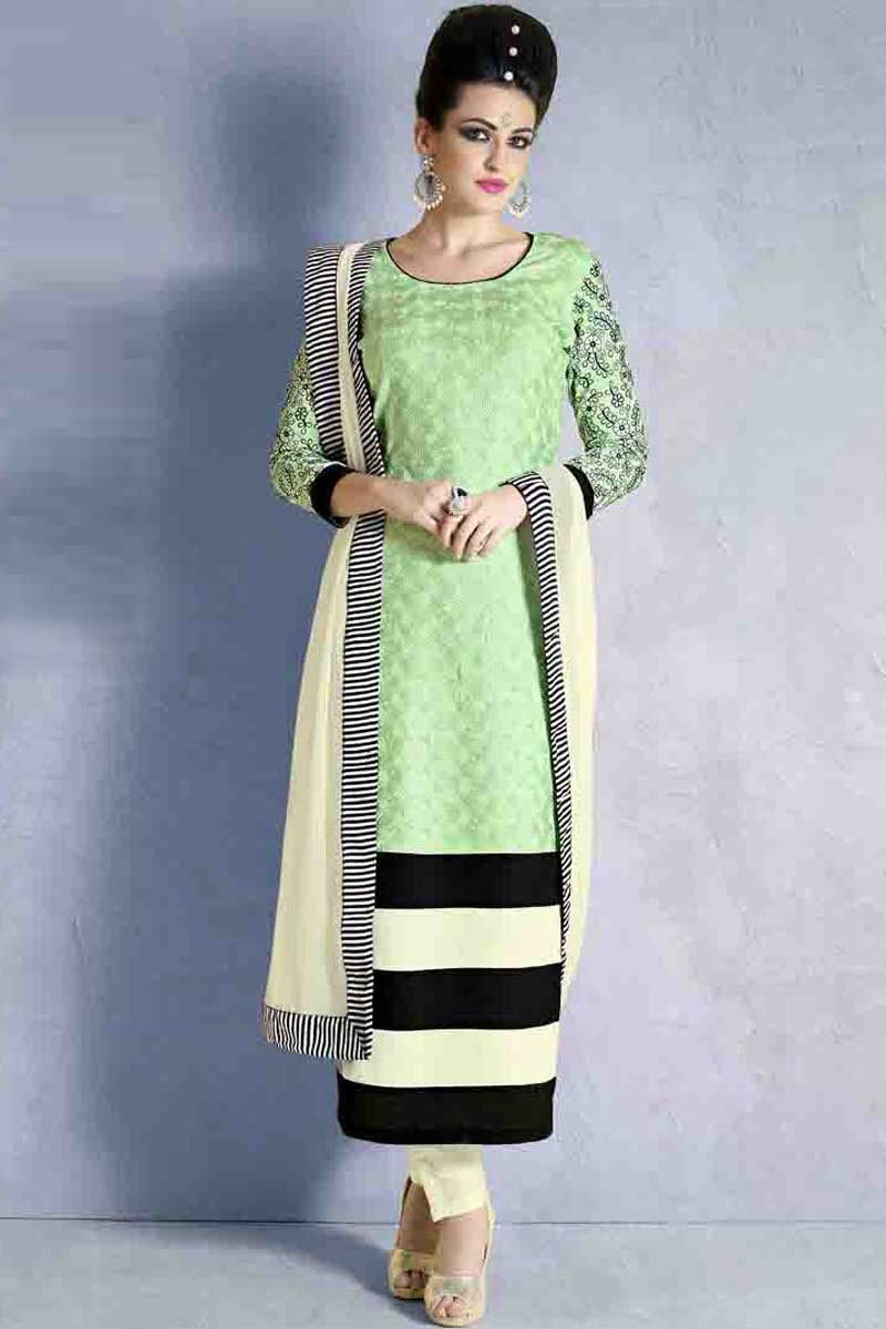 plus size semi stitched suits