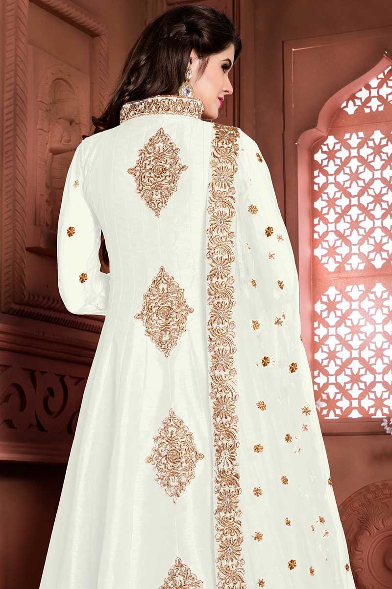 anarkali churidar suit