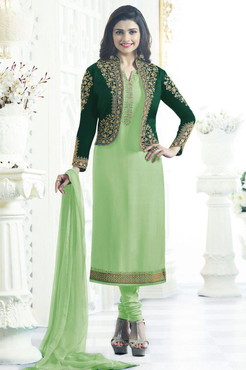 celebrity churidar