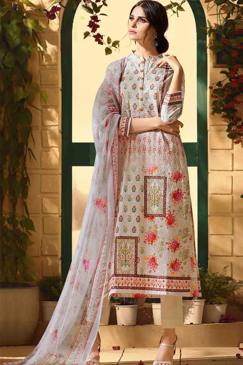 Buy online Red Straight Pant Suit Semistitched Suit from Suits  Dress  material for Women by Afsana Anarkali for 1499 at 59 off  2023  Limeroadcom