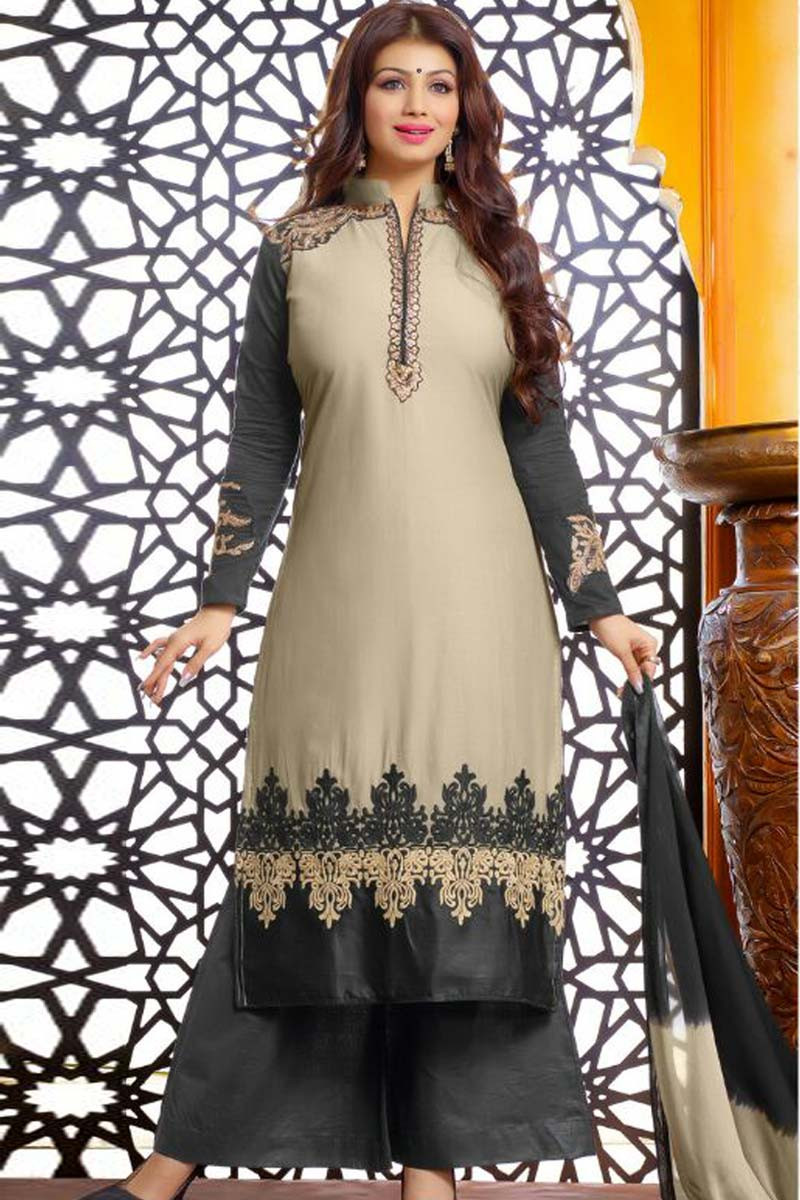 cotton trouser suit