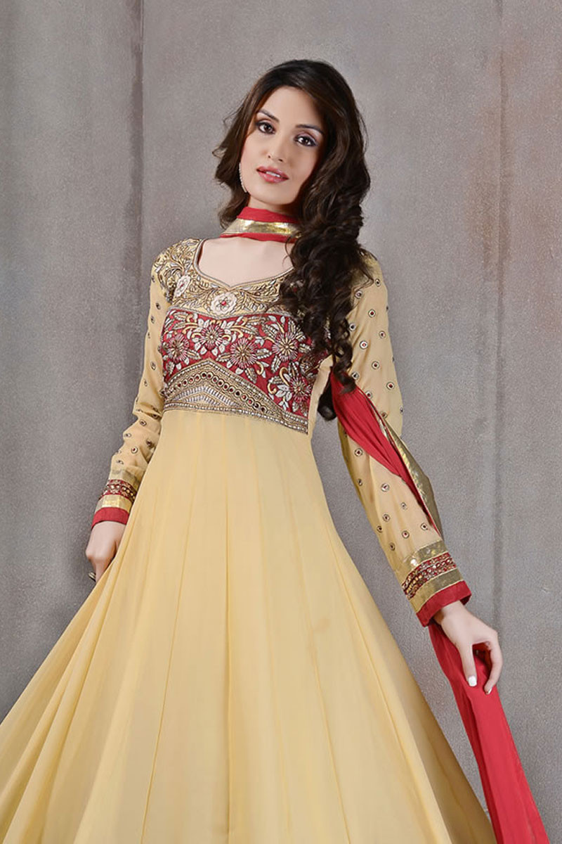 Churidar sleeves anarkali