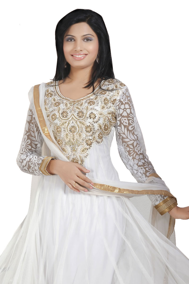 White churidar piece Clearance