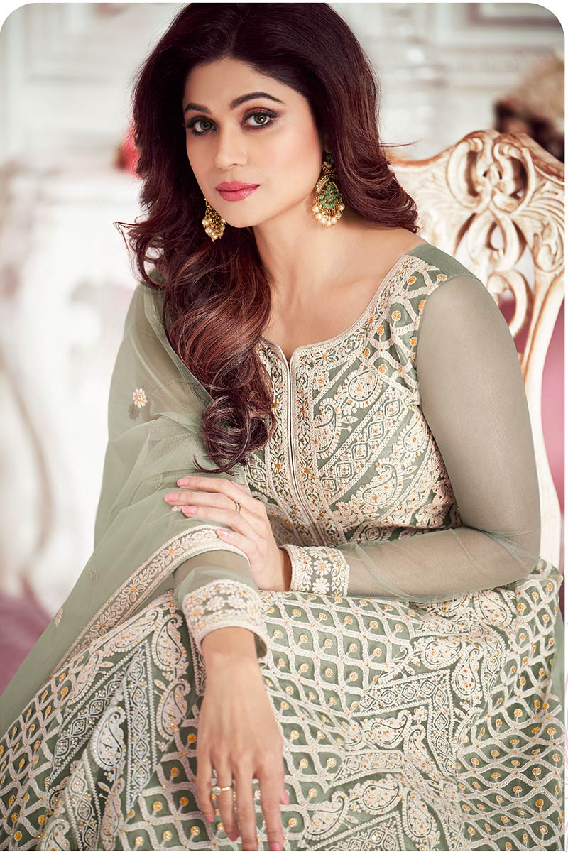 lakhnavi anarkali suits online