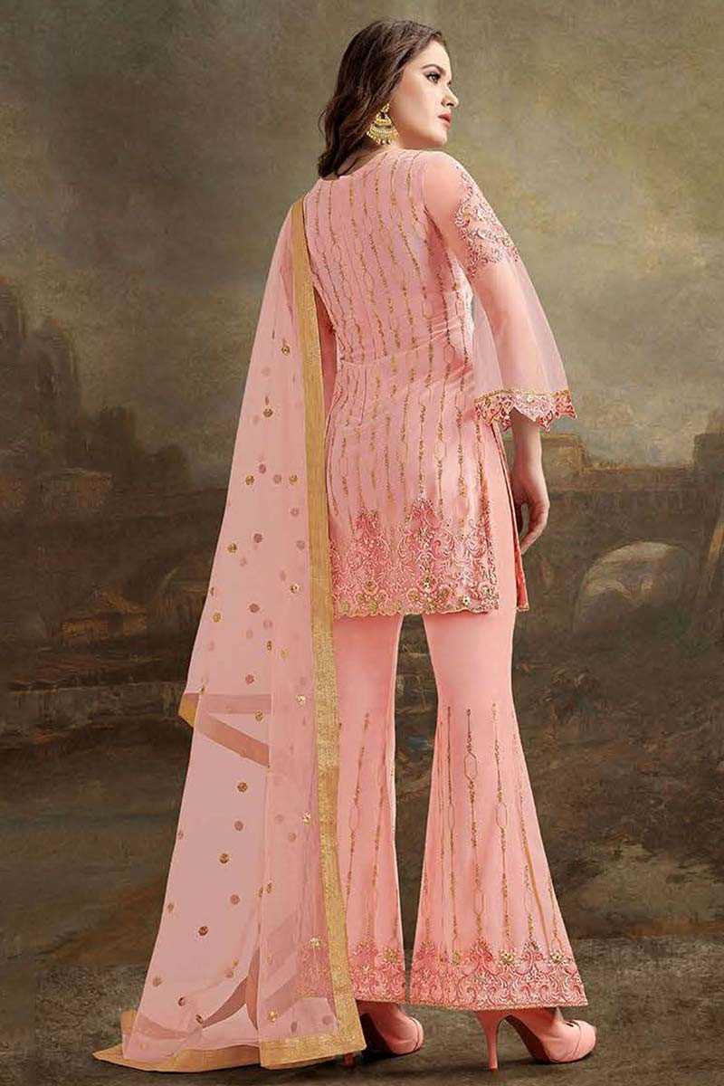 sharara pink colour