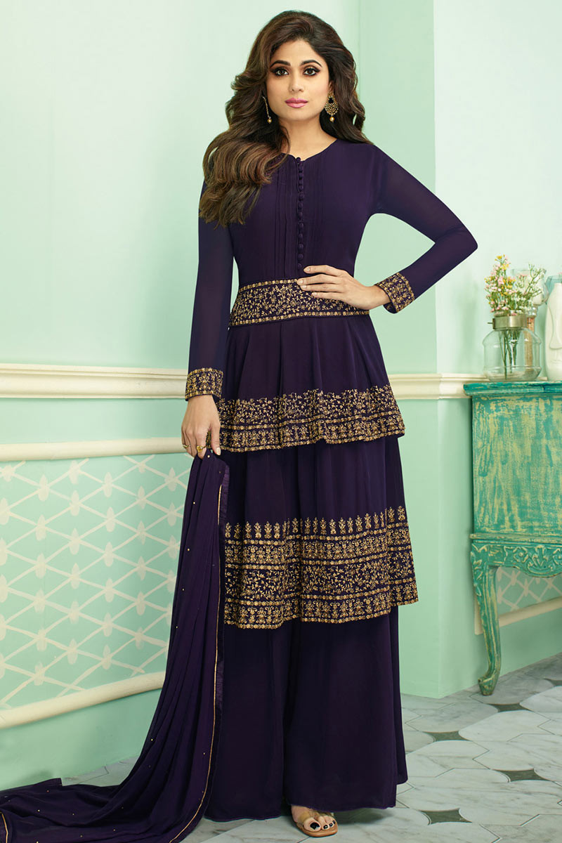 Plazo dress for party sale