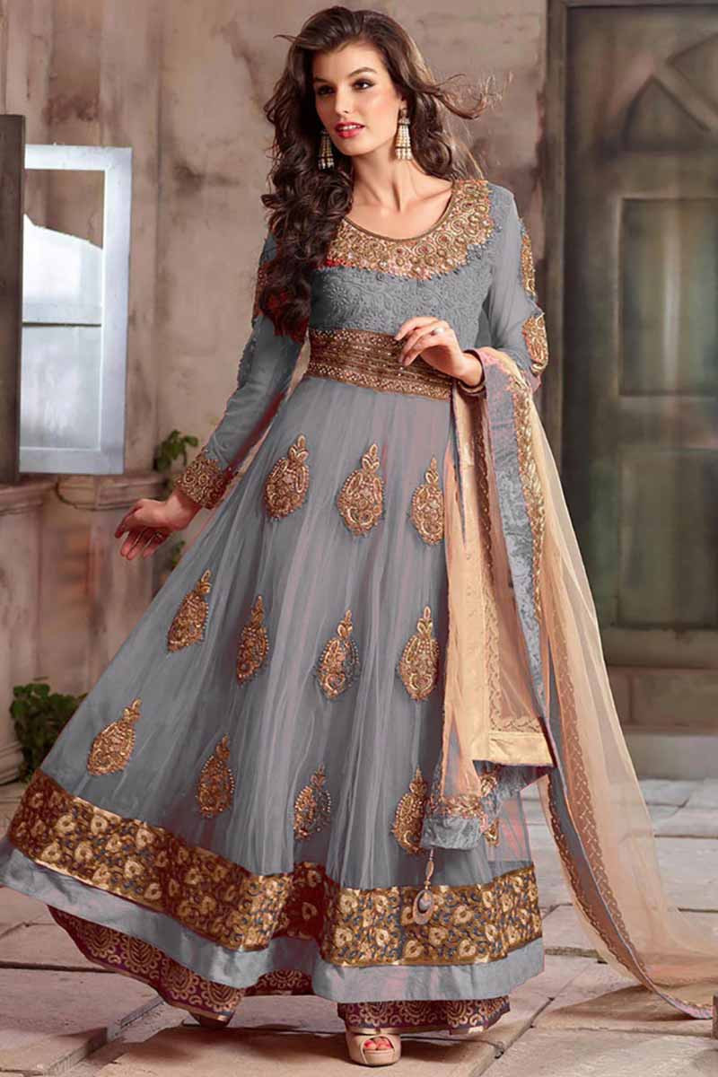 churidar anarkali dress