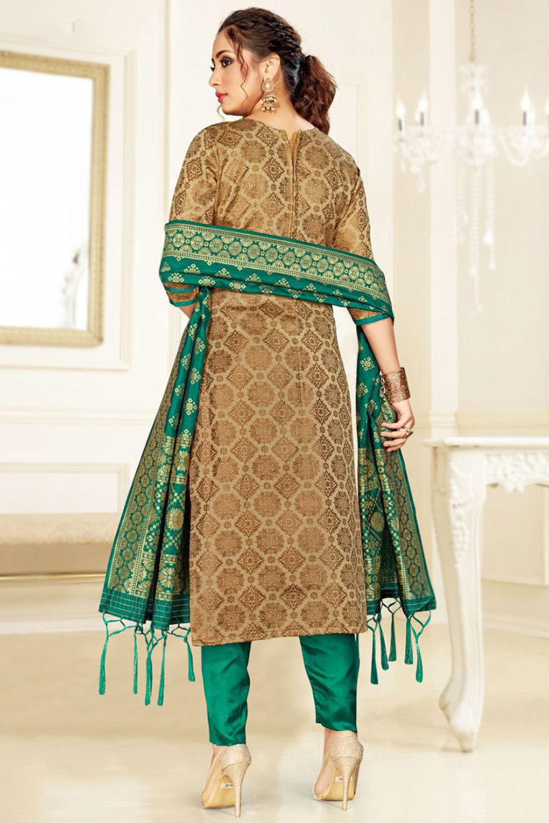brocade trouser suit