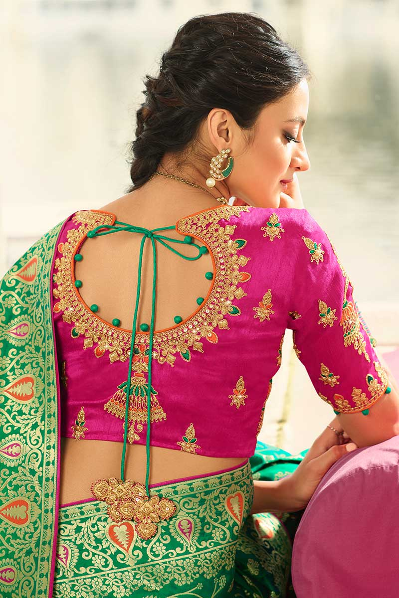 Banarasi blouse clearance
