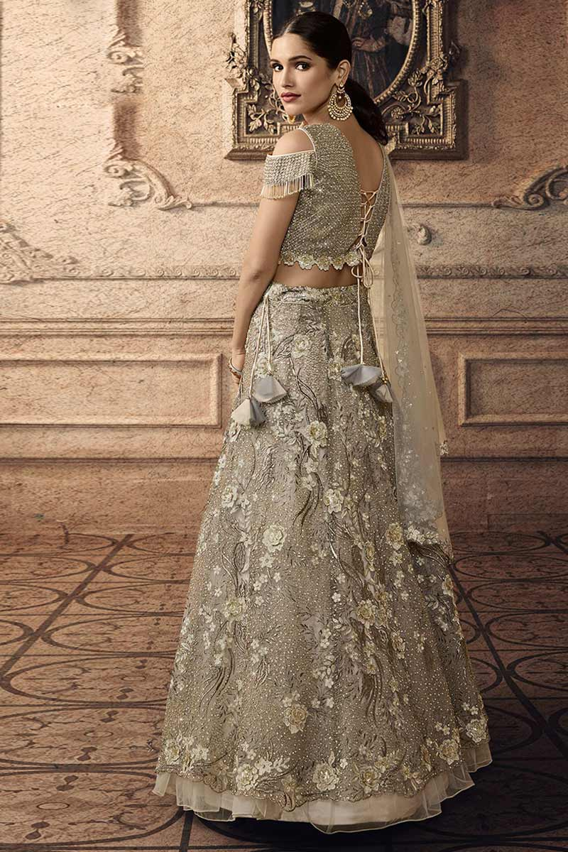 Lehenga with stone work clearance