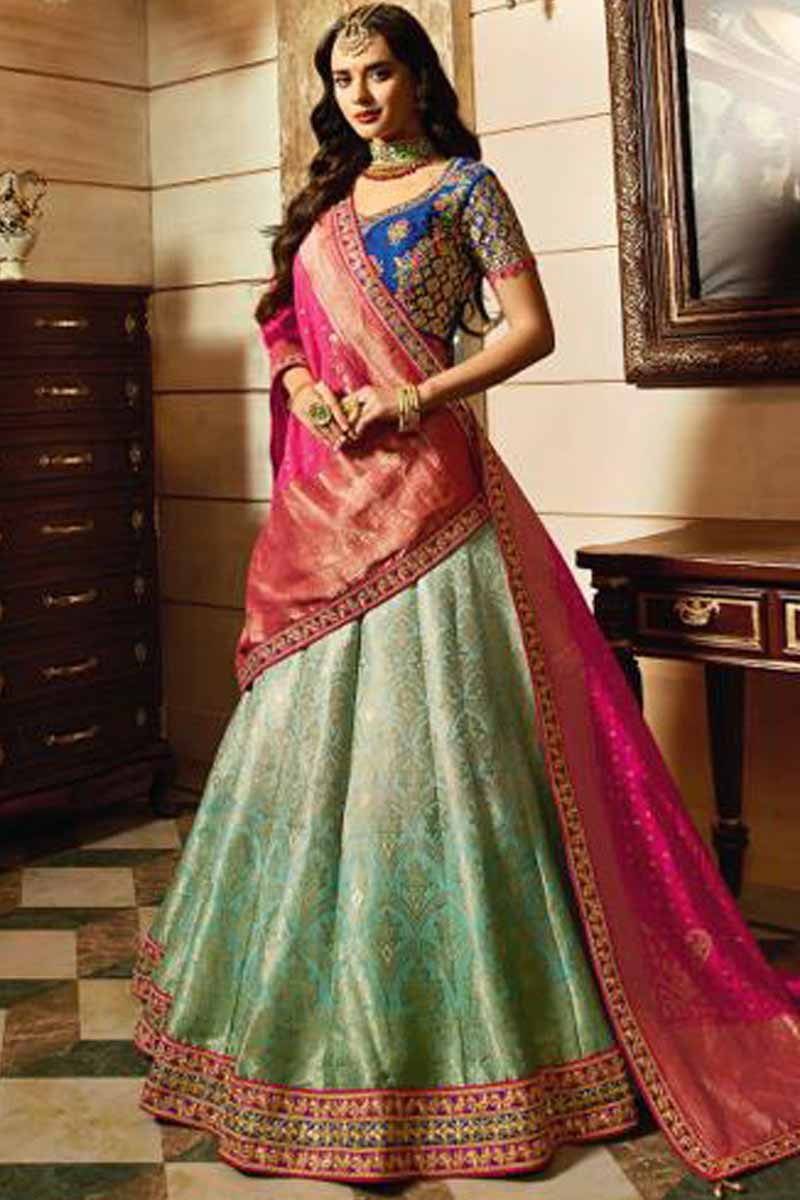 silk lehenga choli online