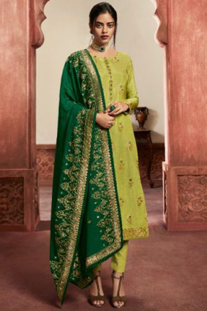 Buy Heavy Embroidered Salwar Kameez Dupatta Dresses Pakistani Online in  India  Etsy