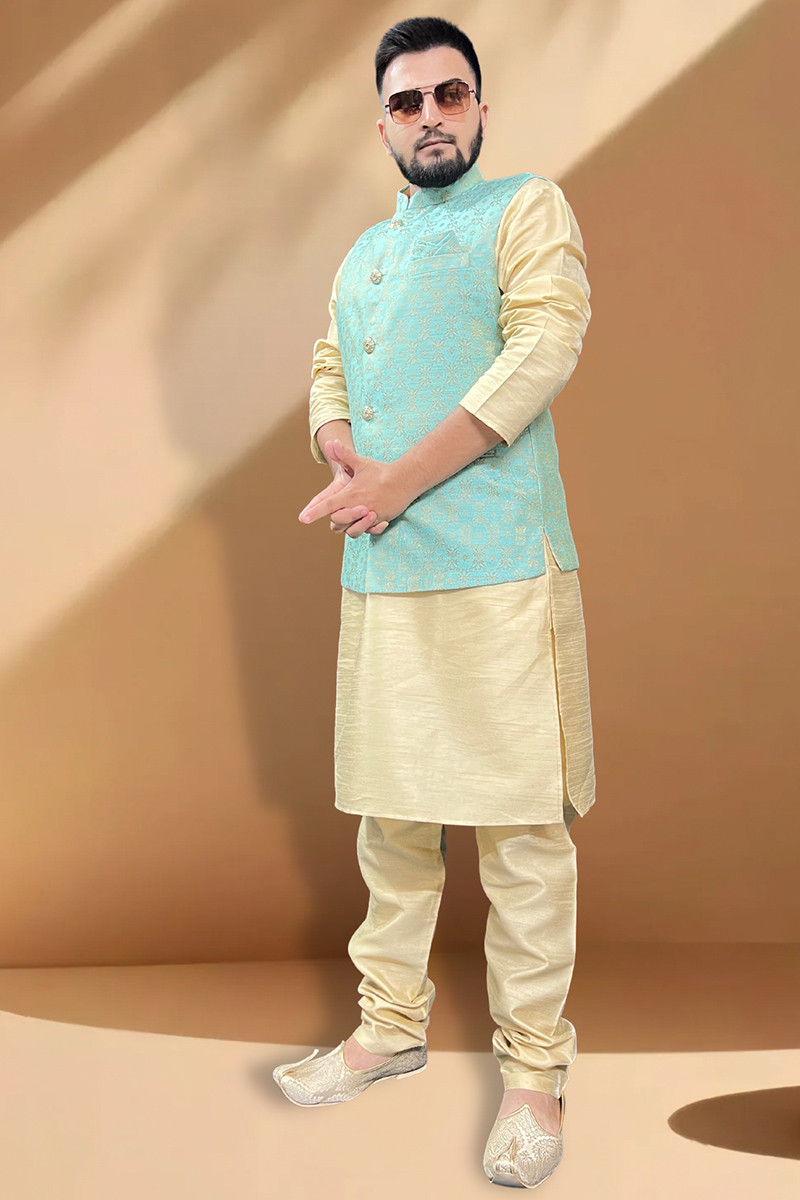 Men's kurta and outlet churidar set