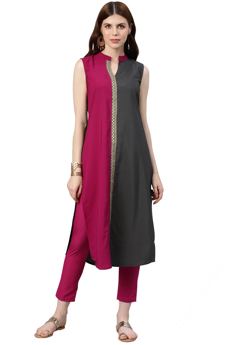 Kirti Crepe Printed Regular Wear Designer Kurti Collection Catalog