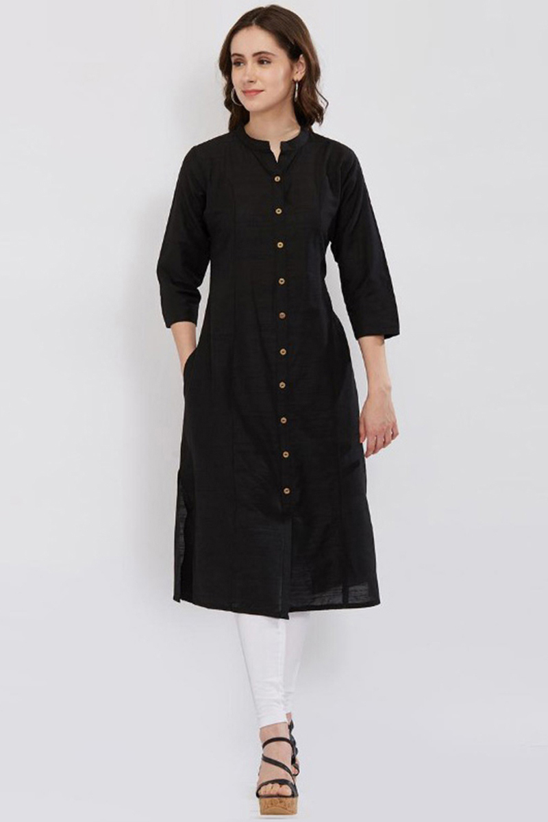 Kurti black colour Clearance