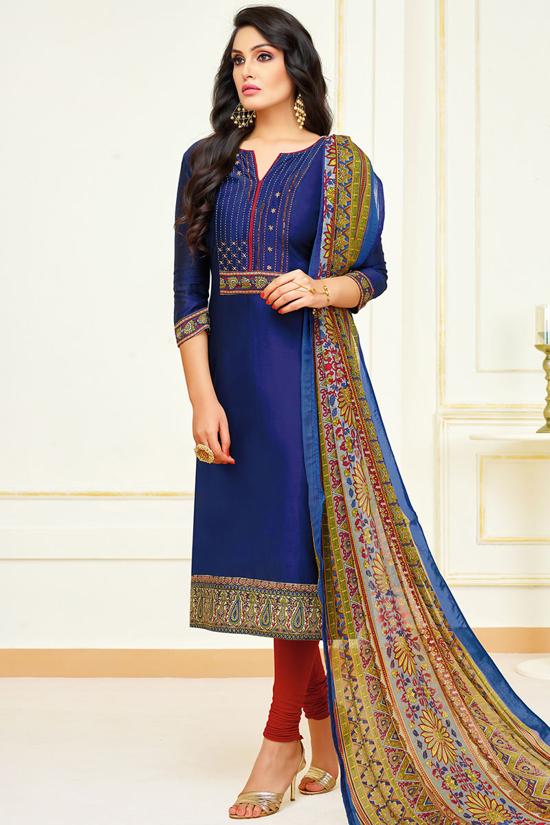 blue chudithar
