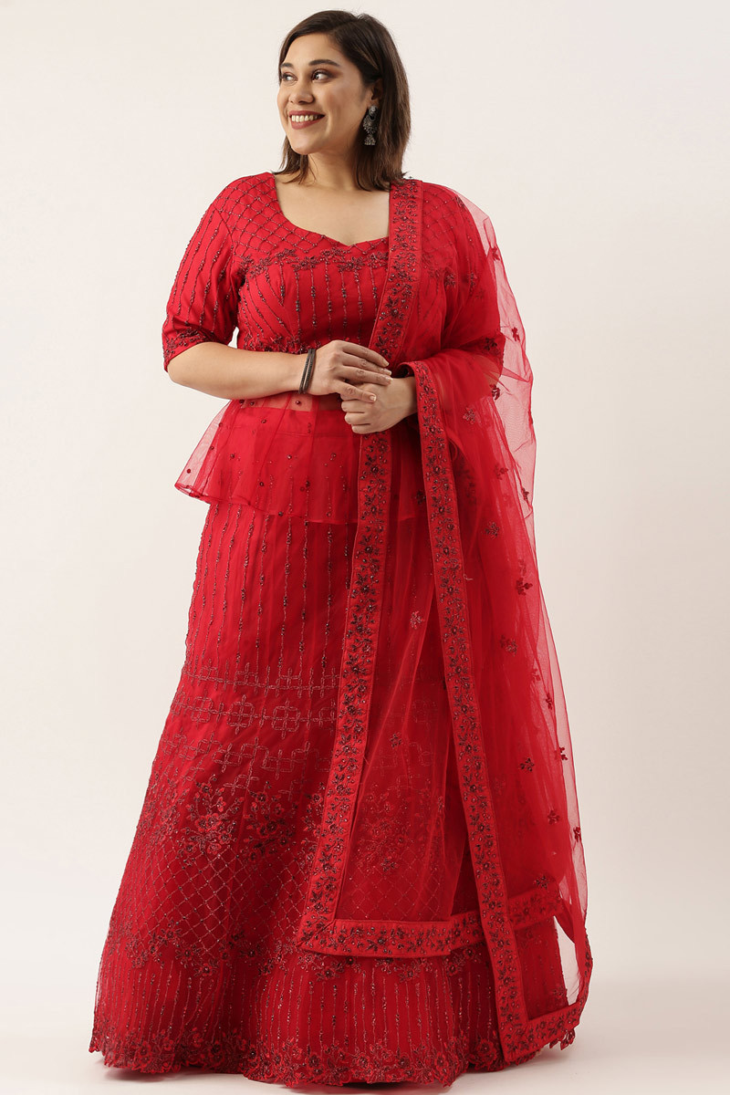 Plus Size Lehenga – Ace the Look – Gracing the Curves