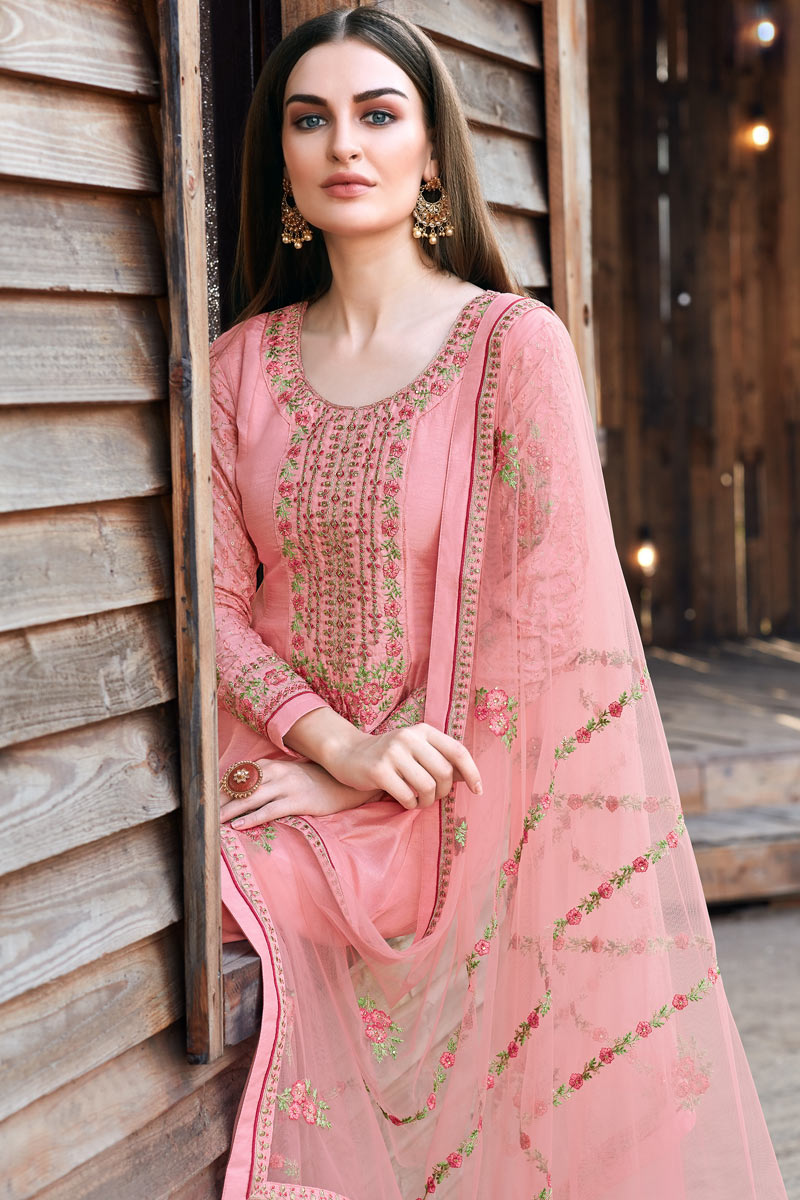 party wear anarkali suit