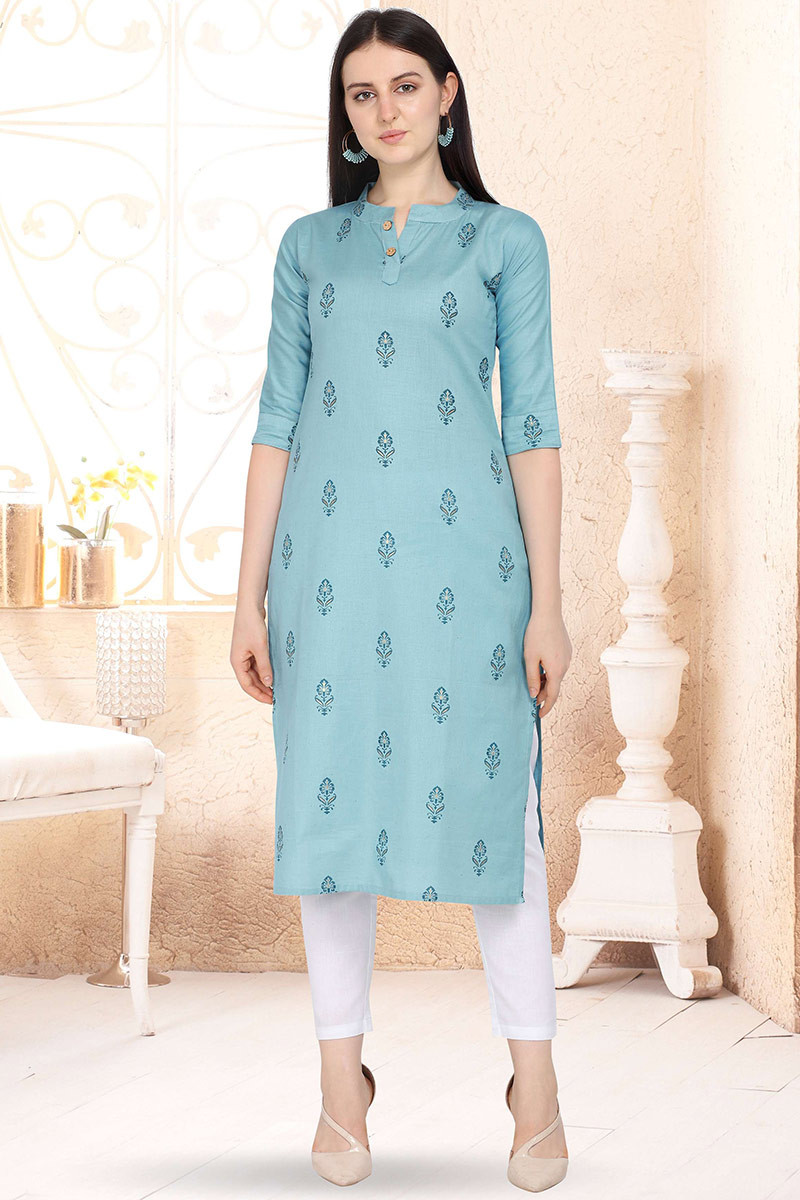 Buy Mind blowing Off White Organza Digital Print Kurta with Pants and  Dupatta - Inddus.in
