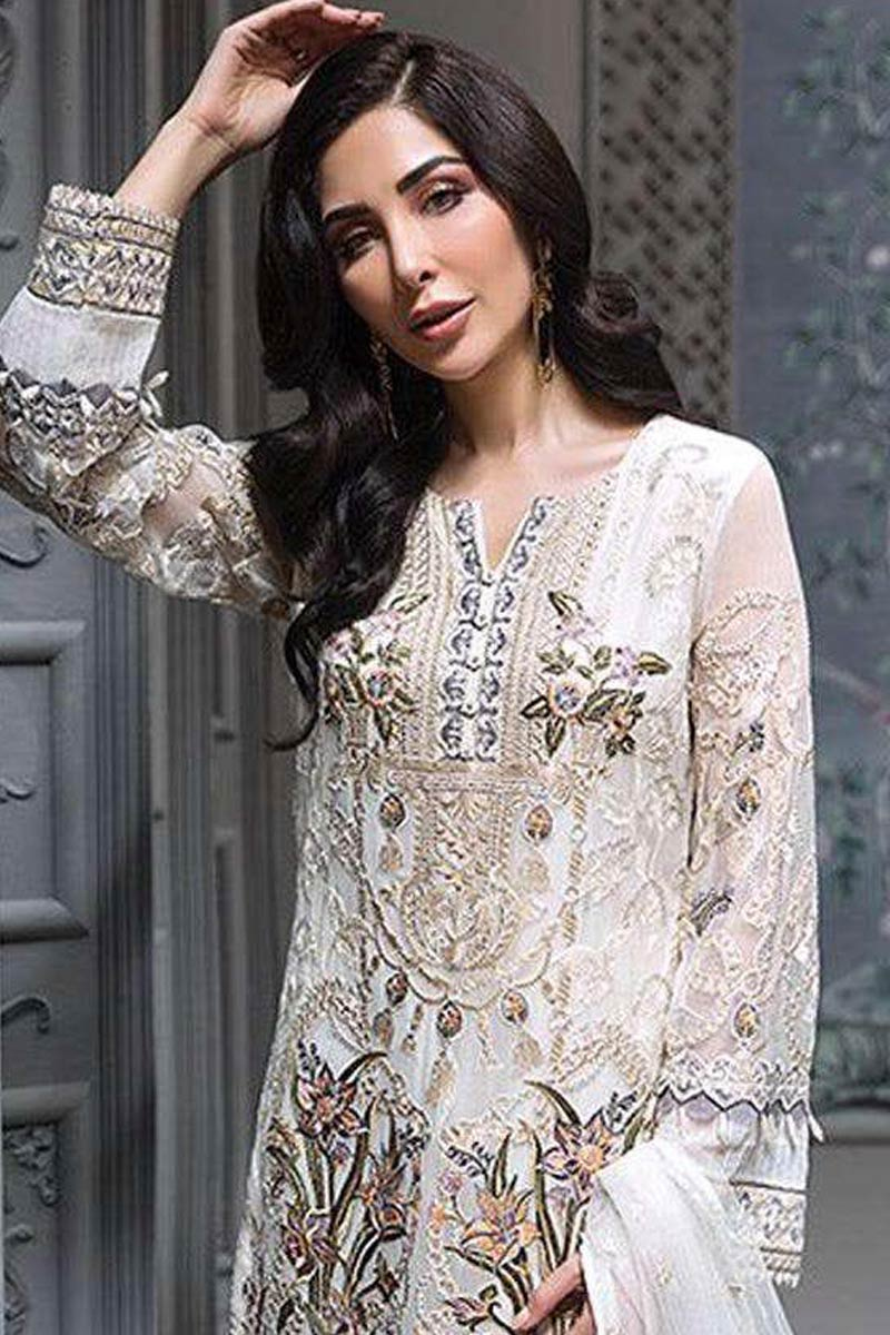 chiffon trouser suit for wedding