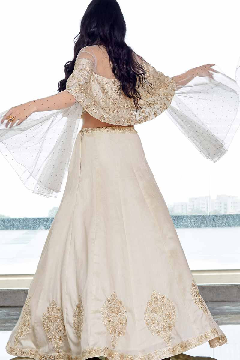 white lehengas online