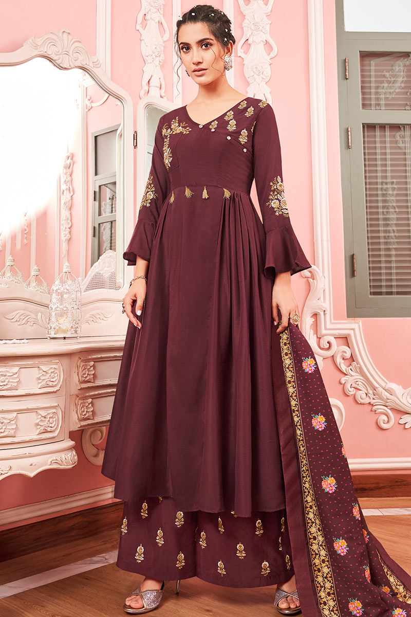 anarkali dress with pants