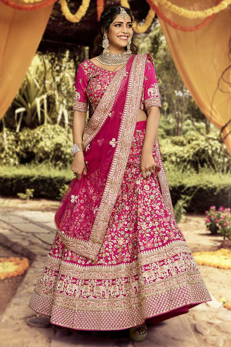 Astha Bridal dull satin New Designer Wedding Lehenga Choli