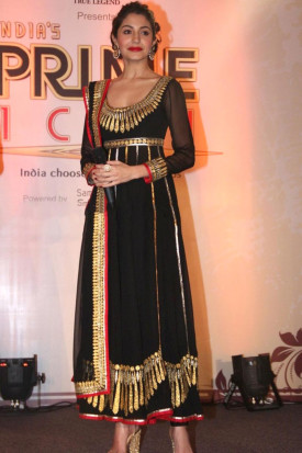 By Anushka sharma georgette anarkali suit shopping online