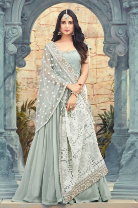 Short length hotsell anarkali suits