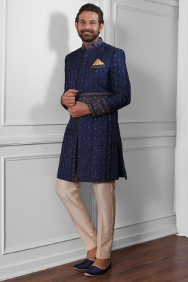 sachin and babi light blue dress Decoding Wedding Dress Codes for the Modern Guest