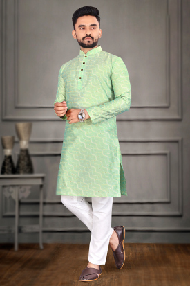 Buy Green Mehndi Indian Dresses Online for Men in USA Buy Green Mehndi Indian Dresses Online for Men in USA
