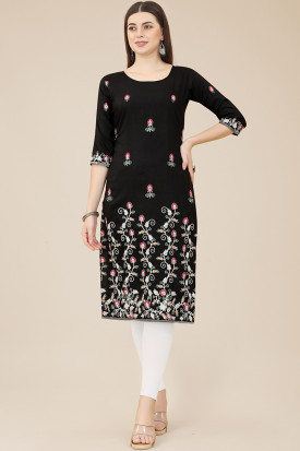 Kurti with waist dori on sale