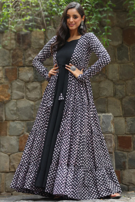 black turtleneck lace dress Couture 1910 Arlo Black Tuxedo Jacket (Separates) 36S Slim main image 1
