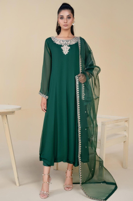 Buy Party Wear Chiffon Indian Dresses Online for Women in USA