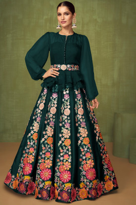 bottle-green-silk-panelled- bottle-green-silk-panelled-