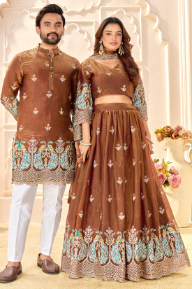 Matching Indian Outfits for Couples Online | Andaaz Fashion USA