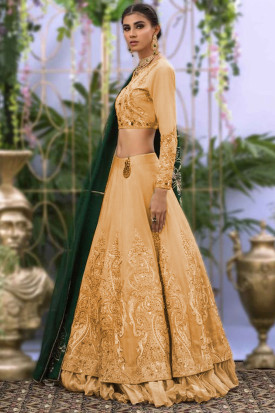 Gold Lehenga Buy Golden Lehengas Online UK