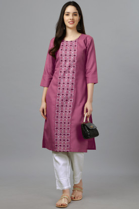 Pink kurtis online shopping top