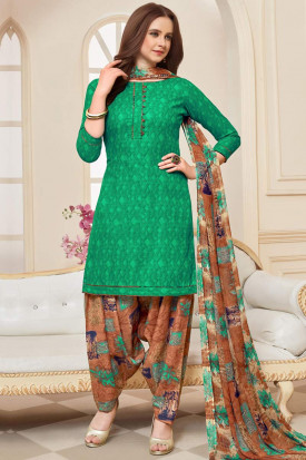 Buy Cotton Punjabi Salwar Kameez Online for Women in UK