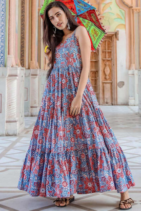 Light blue kurti discount