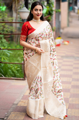 Jute cotton salwar suits discount