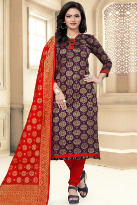 Silk churidar online shopping sales