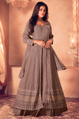 Long frock and lehenga online