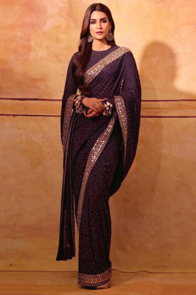 Black lace saree blouse long sleeve clearance