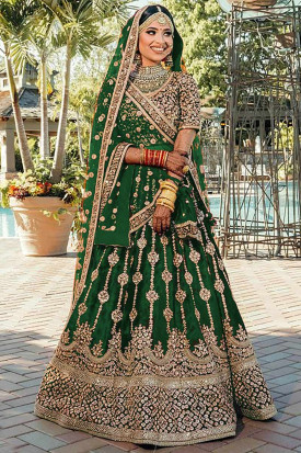 Velvet bridal lehenga with price store